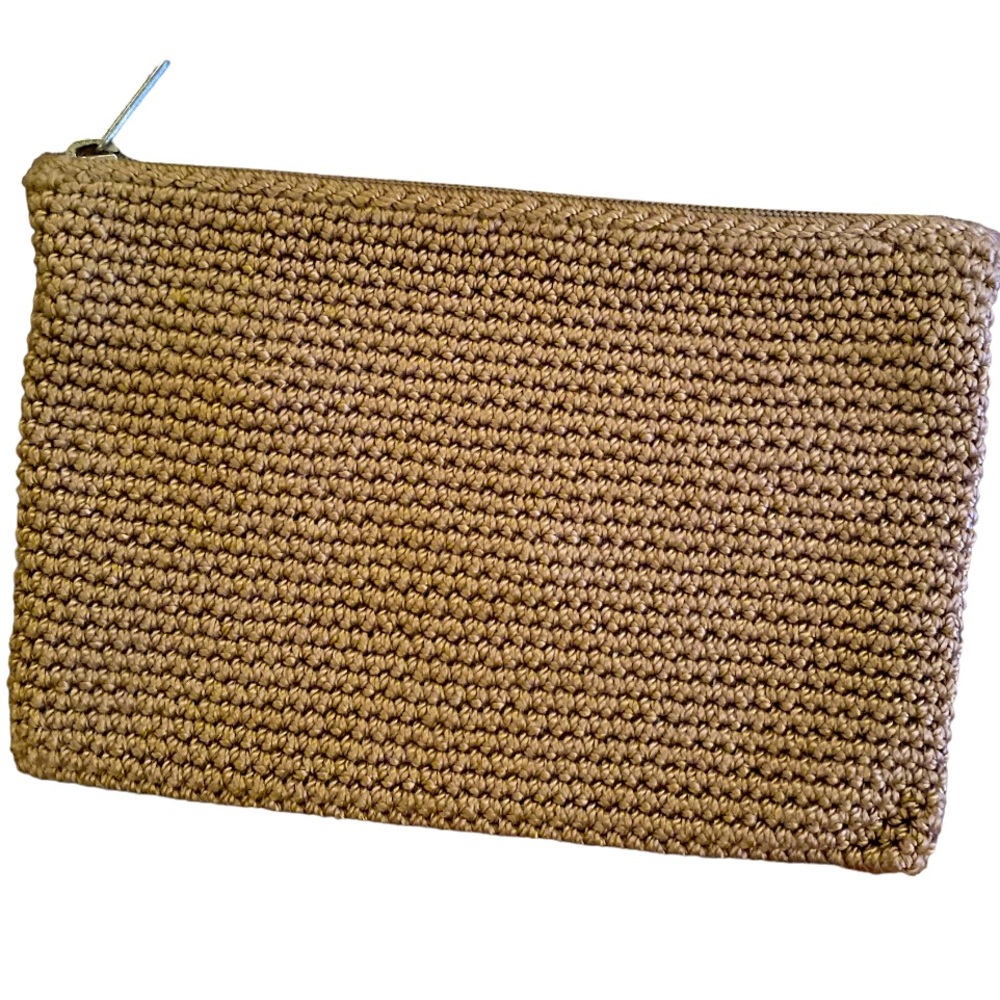 The Sak Tan Zip Closure Bag Evening Bag